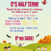 Pyjama Drama Halloween poster